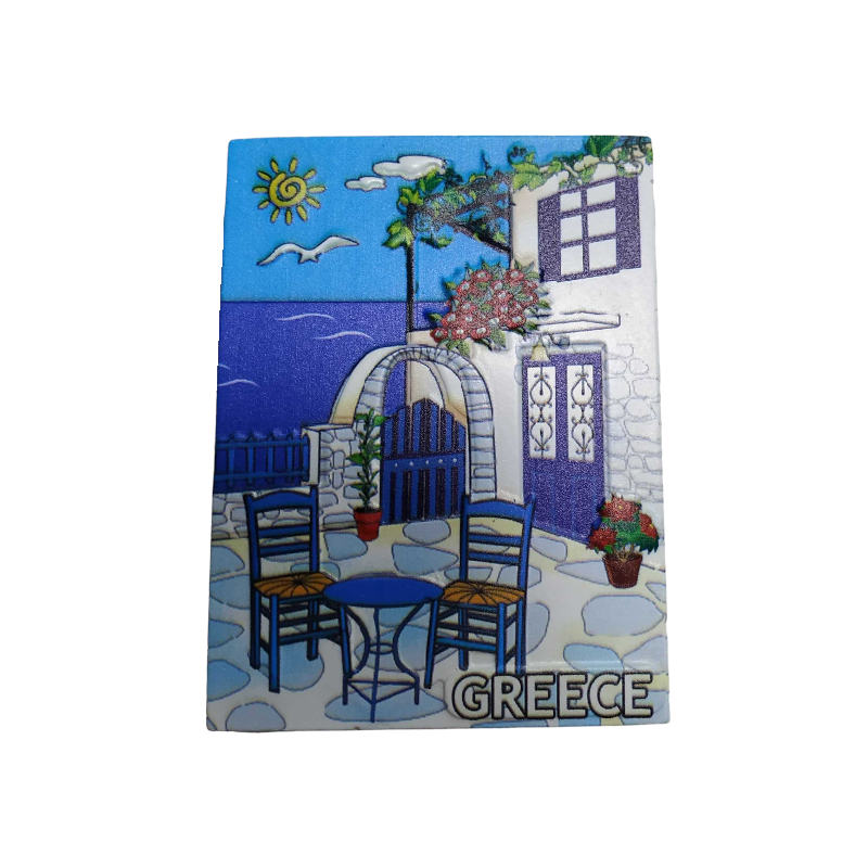 Tουριστικό μαγνητάκι Souvenir - Σετ 12pcs - Resin Magnet - Greece - 678321