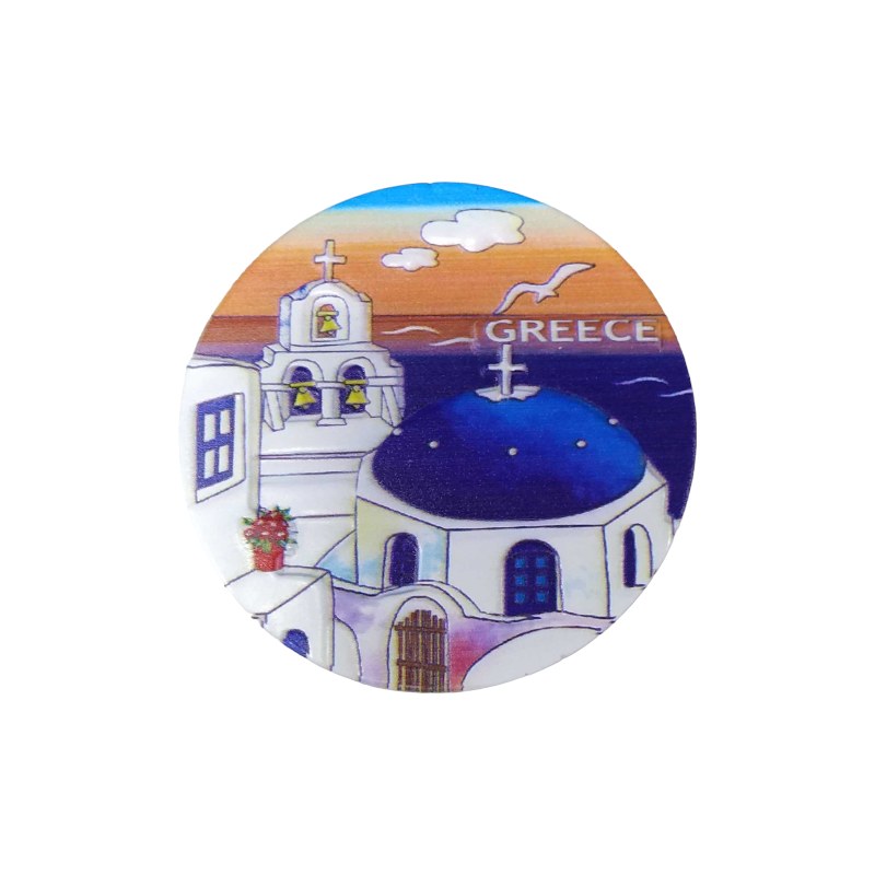 Tουριστικό μαγνητάκι Souvenir - Σετ 12pcs - Greece - 678332
