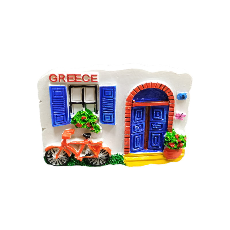 Tουριστικό μαγνητάκι Souvenir - Σετ 12pcs - Resin Magnet - Greece - 678349