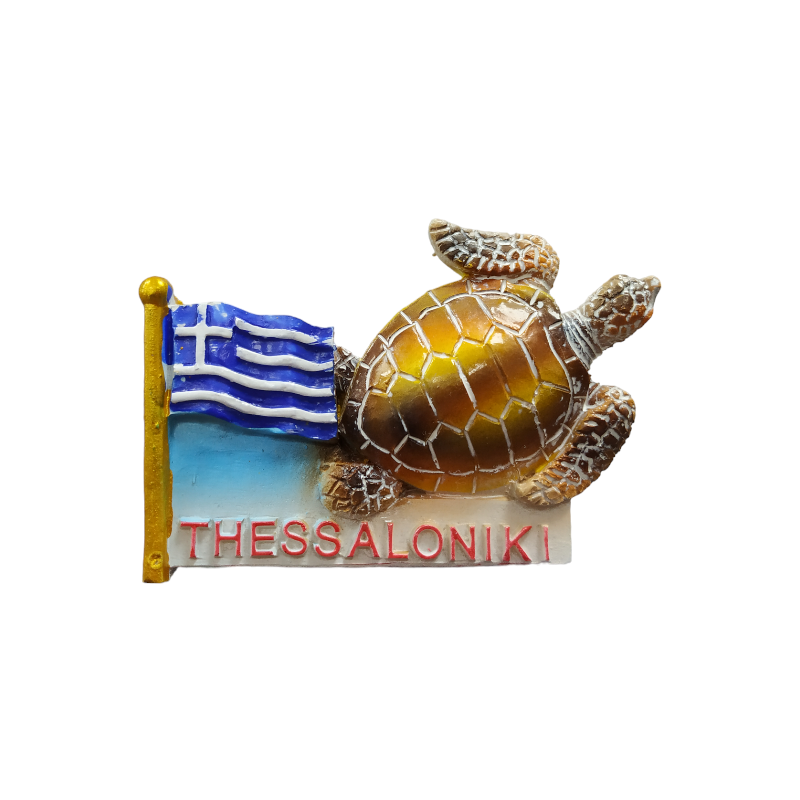 Tουριστικό μαγνητάκι Souvenir - Σετ 12pcs - Resin Magnet - Thessaloniki - 678356
