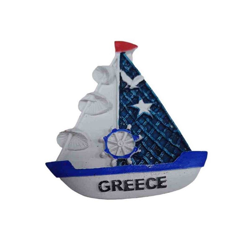 Tουριστικό μαγνητάκι Souvenir - Σετ 12pcs - Resin Magnet - Greece - 678365