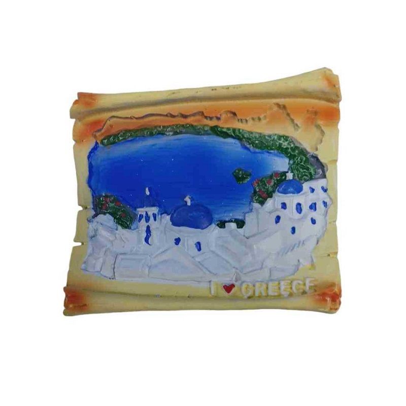 Tουριστικό μαγνητάκι Souvenir - Σετ 12pcs - Resin Magnet - Greece - 678369