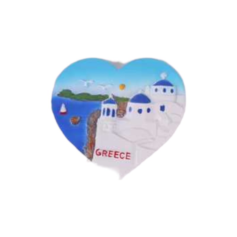 Tουριστικό μαγνητάκι Souvenir - Σετ 12pcs - Resin Magnet - Greece - 678377