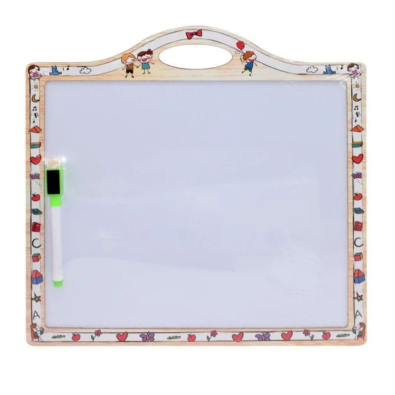 Εκπαιδευτικός ξύλινος πίνακας - Educational Wooden Handheld Sketchpad Toy - Angel shopping