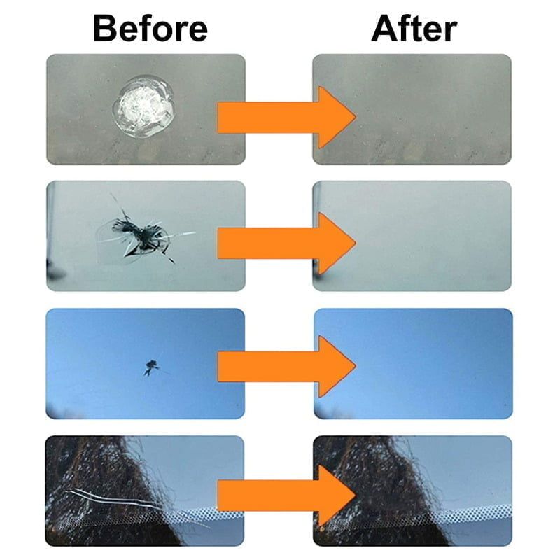 Jiageng Κιτ επισκευής παρμπρίζ αυτοκινήτου - DIY Car Windshield Repair Kit - Angel shopping