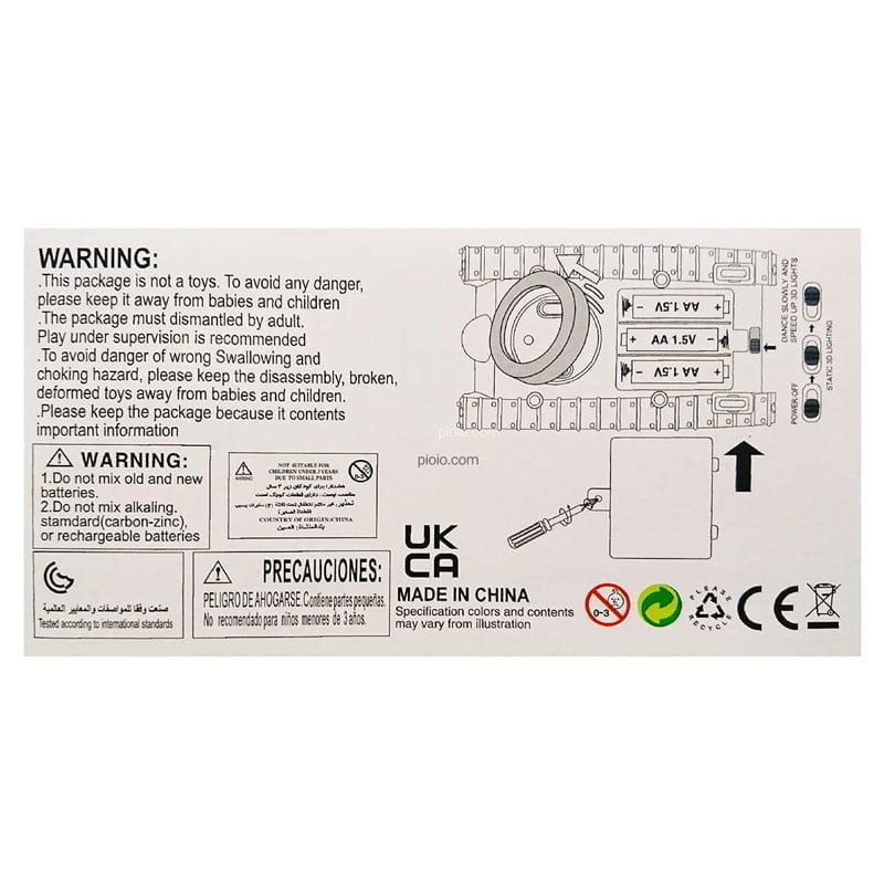 YJTOYS Παιδικό παιχνίδι τανκ με μουσική και φως 3+ - Gear tank for kids YJ388-17 - Angel shopping