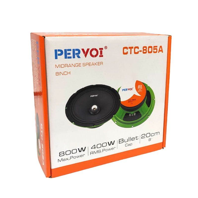 PerVoi Ηχείο Αυτοκινήτου Midrange 20cm 800W CTC-805A - Drive Midrange Car Speaker