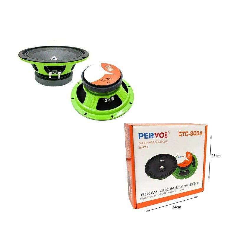 PerVoi Ηχείο Αυτοκινήτου Midrange 20cm 800W CTC-805A - Drive Midrange Car Speaker