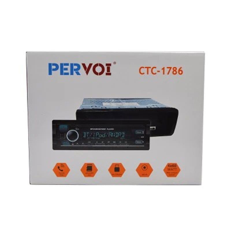 PerVoi MP3 player αυτοκινήτου FM, USB, SD Card, Aux CTC-1786 - Car MP3 player