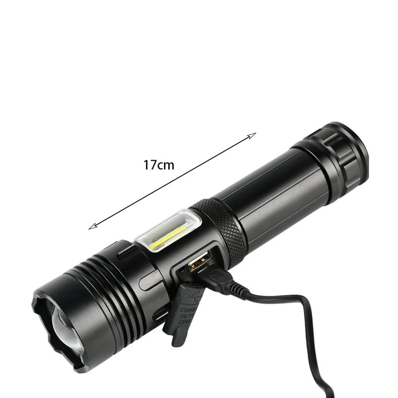 Επαναφορτιζόμενος Φακός BX-P19 - COB light flashlight