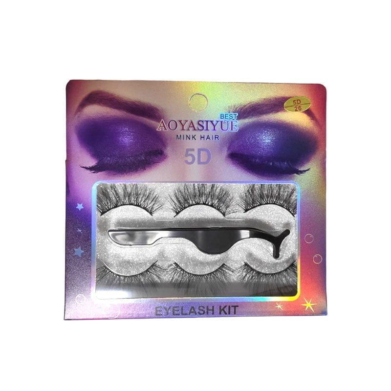 Aoyasiyue Βλεφαρίδες 5D 3 ζευγάρια - Eyelashes - Angel shopping