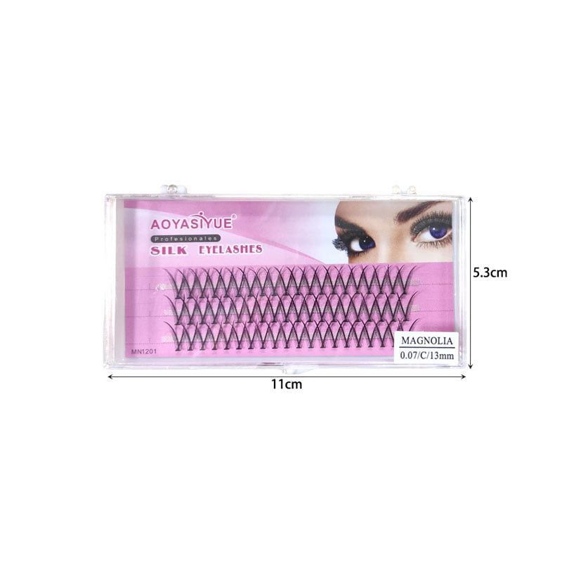 Aoyasiyue βλεφαρίδες τουφάκια - Silk eyelashes - Angel shopping