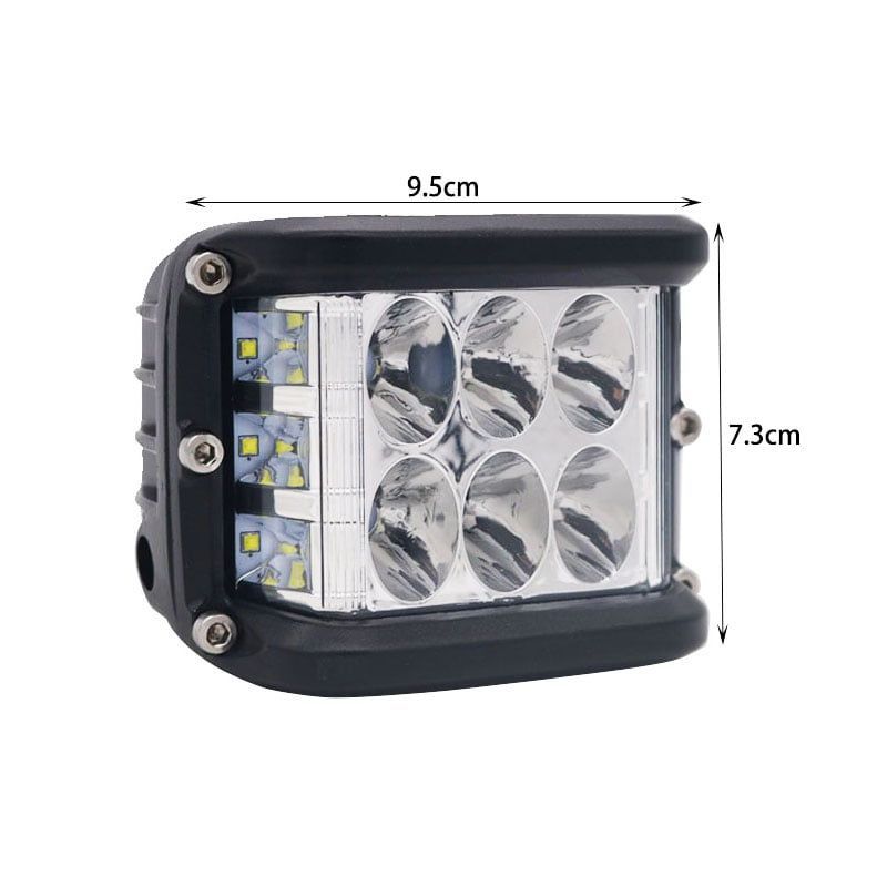 Προβολέας εργασίας 6 LED 36W μπλε - LED work light blue