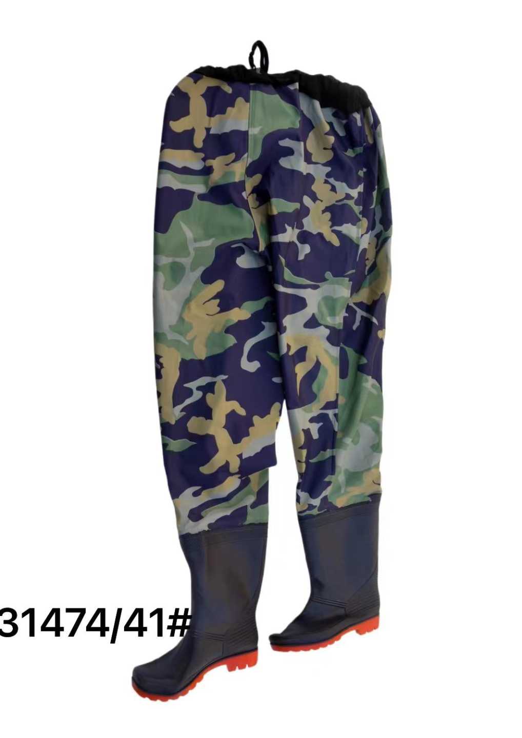 Αδιάβροχο παντελόνι με γαλότσα - Camo - No.41 - 931474