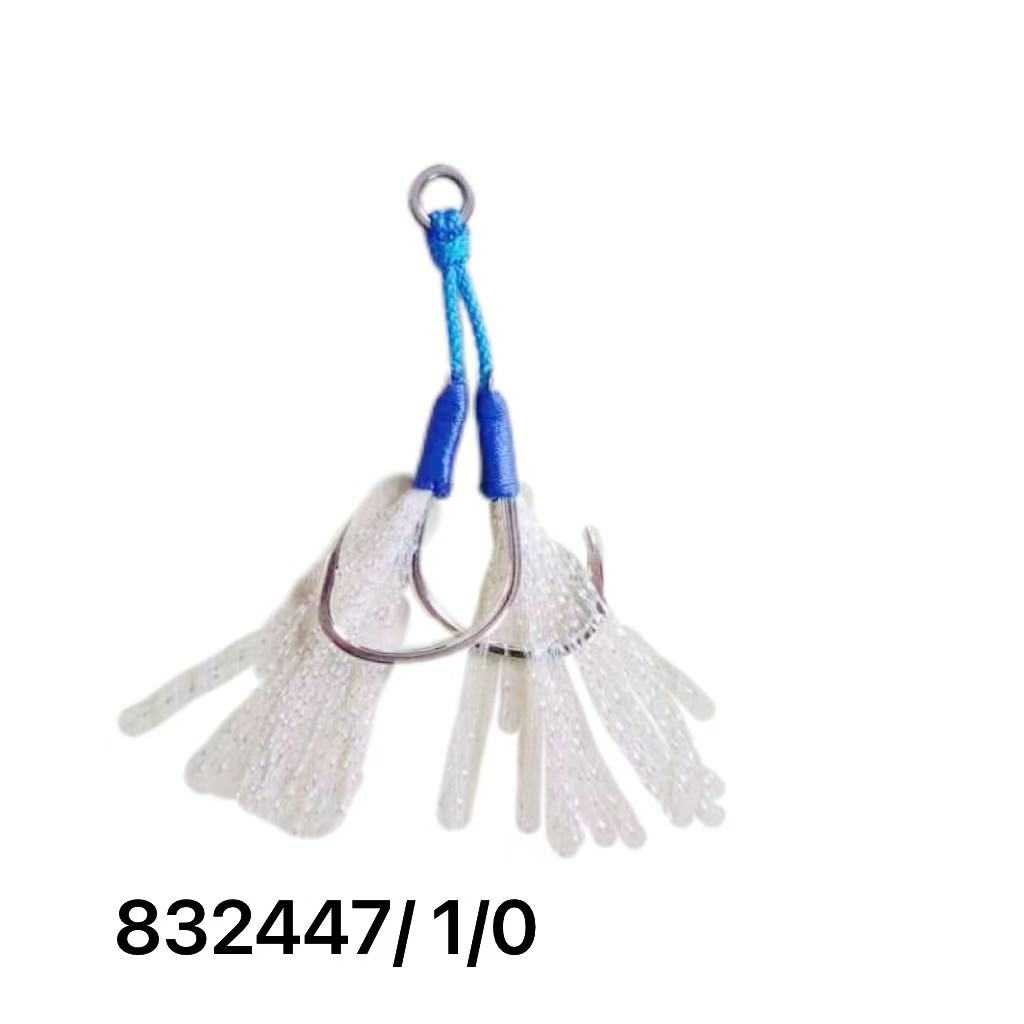 Αγκίστρι διπλό με νήμα - Assist Hooks - 1/0 - 832447