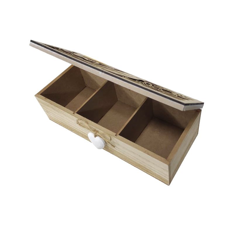 Ξύλινο αποθηκευτικό κουτί M145B - Wooden storage box