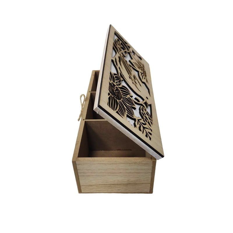 Ξύλινο αποθηκευτικό κουτί M145B - Wooden storage box