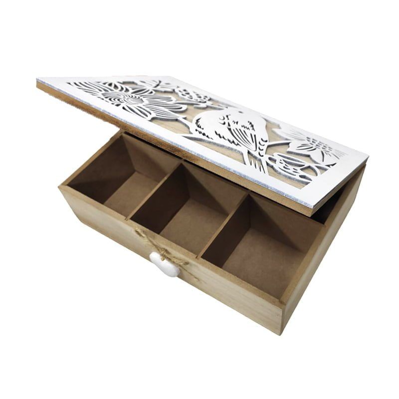 Ξύλινο αποθηκευτικό κουτί M145B-6 - Wooden storage box