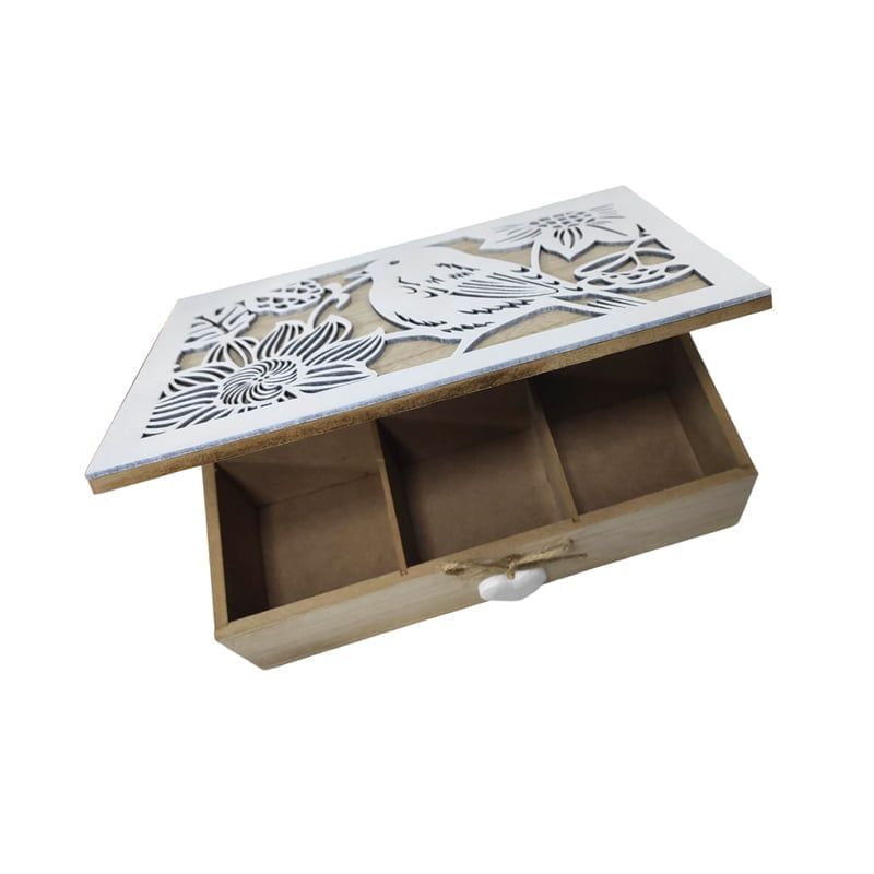 Ξύλινο αποθηκευτικό κουτί M145B-6 - Wooden storage box