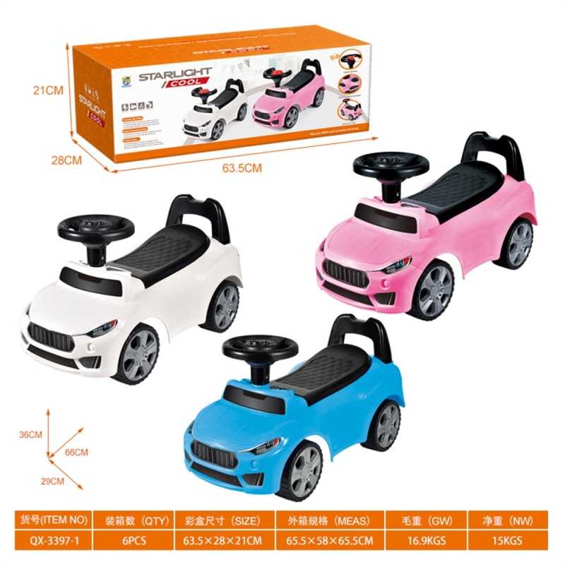 Αυτοκίνητο περπατούρα - QX-3397-1 - 232384 - Pink ΠΑΙΧΝΙΔΙΑ>Παιδικά πατίνια