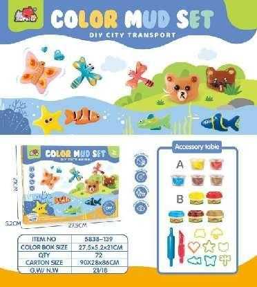 Σετ κατασκευών DIY με πλαστελίνη - 5838-139B - 310406