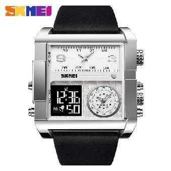 Ψηφιακό/αναλογικό ρολόι χειρός - Skmei - 2020 - Silver/Black ΡΟΛΟΓΙΑ>Ρολόγια χειρός>Ψηφιακά ρολόγια χειρός