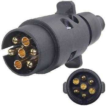 Πρίζα κοτσαδόρου-τρέιλερ αρσενική - 7pin - 12V - 709060
