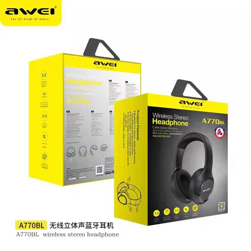 Ασύρματα ακουστικά - Headphones - A770BL - AWEI - 053341 ΕΙΔΗ ΤΕΧΝΟΛΟΓΙΑΣ>Gadgets>Ακουστικά headphones