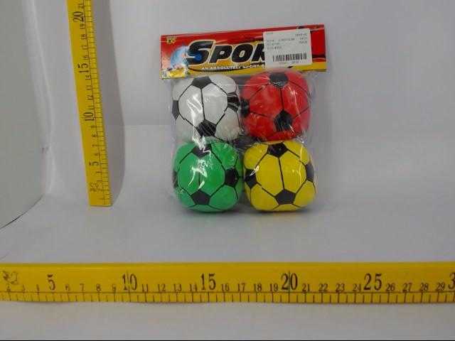 Σετ μαλακά μπαλάκια παιχνιδιού - No.3 - 4pcs - 0648-45 - 222066