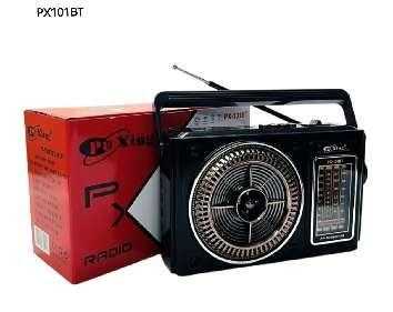 Επαναφορτιζόμενο ραδιόφωνο - PX-101BT - 020023 - Black ΕΙΔΗ ΤΕΧΝΟΛΟΓΙΑΣ>Ραδιόφωνα & Ηχεία>Φορητά Ραδιόφωνα