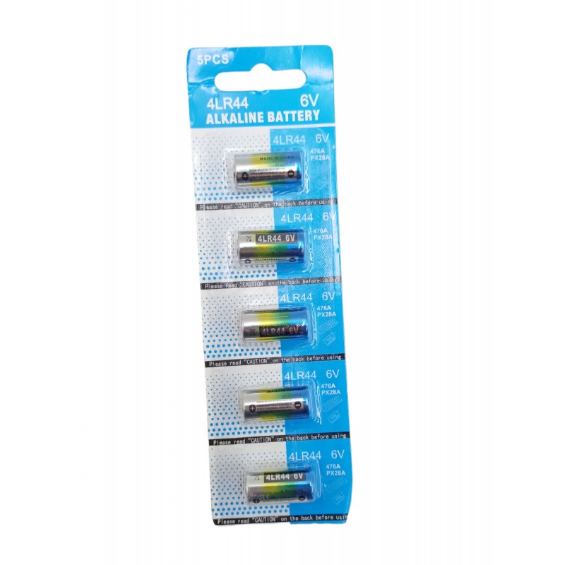 ΑΛΚΑΛΙΚΕΣ ΜΠΑΤΑΡΙΕΣ 6V/4LR44 ΣΕΤ 5ΤΜΧ 4LR44