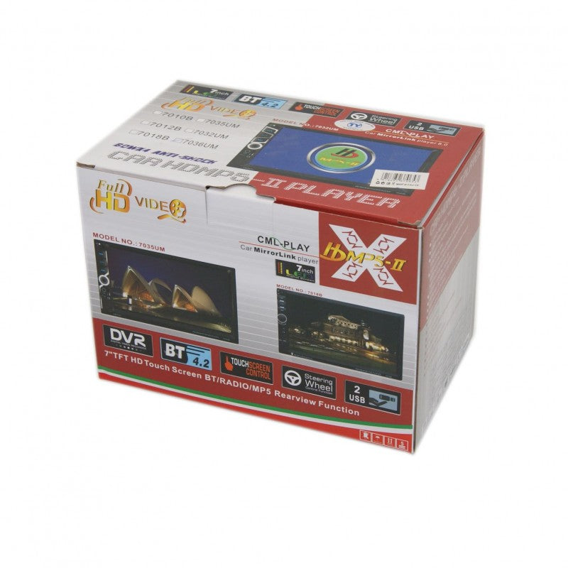 7'' TFT HD TOUCH SCREEN BT/RADIO/MP5 AU-7036-UM AUTO/MOTO > ΗΧΟΣ & ΕΙΚΟΝΑ AUTO/MOTO > ΟΘΟΝΕΣ MEDIA & GPS