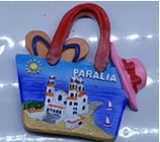 Tουριστικό μαγνητάκι Souvenir - Σετ 12pcs - Paralia - 678114