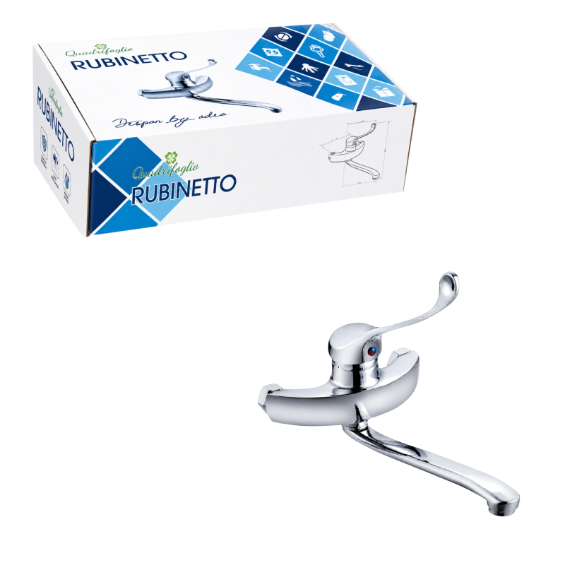 Μπαταρία Νεροχύτη Τοίχου - Rubinetto Wall Mounted Kitchen Faucet - Angel shopping