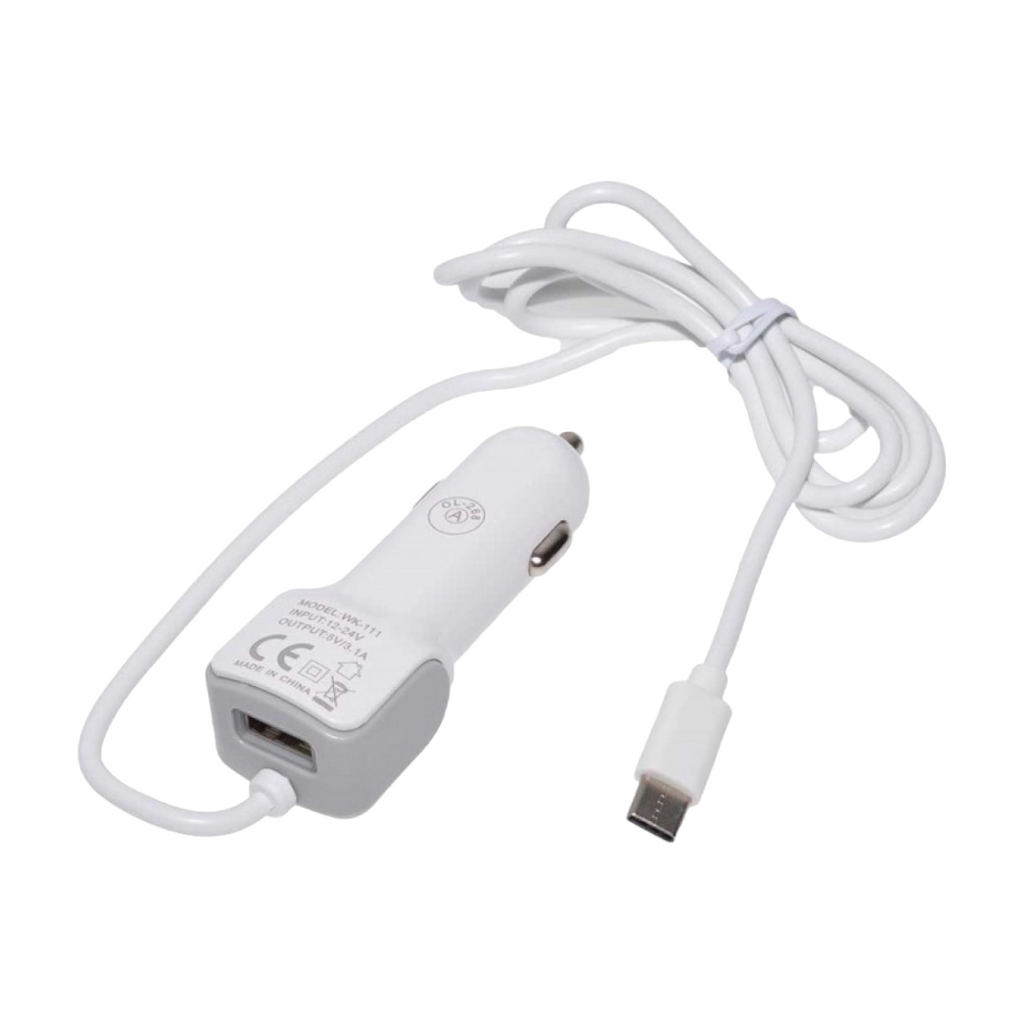 Φορτιστής αναπτήρα αυτοκινήτου - Quick Charger - Type-C - 3.1A - WK-111 - 711119