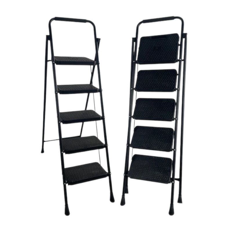 Πτυσσόμενη σκάλα σιδερένια - 109-5 - 711360 - Black ΕΡΓΑΛΕΙΑ & ΕΠΑΓΓΕΛΜΑΤΙΚΟΣ ΕΞΟΠΛΙΣΜΟΣ>Εργαλεία>Είδη βαψίματος & οικοδομικά