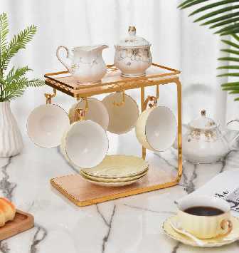 Ραφιέρα οργάνωσης φλυτζανιών - MZY833 - 170233 - Gold