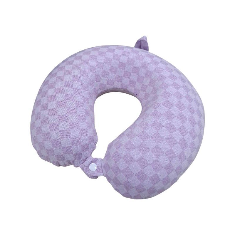 Μαξιλάρι αυχένα ταξιδίου - Memory Foam - 718875 - Purple