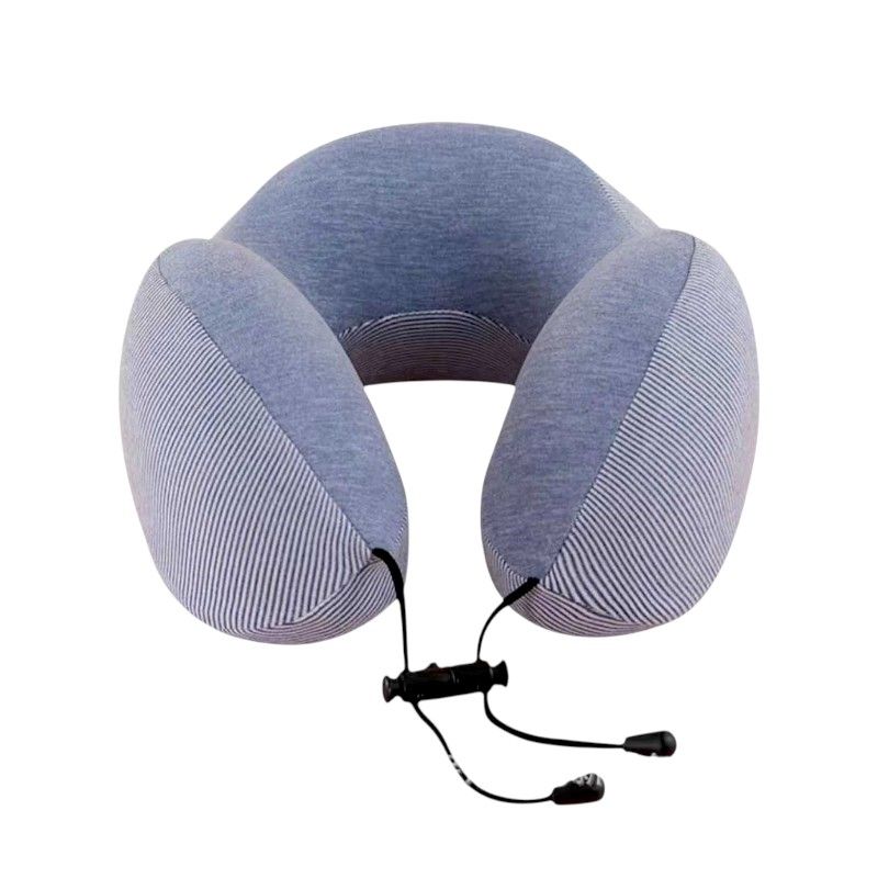 Μαξιλάρι αυχένα ταξιδίου - Memory Foam - 718943 - Grey