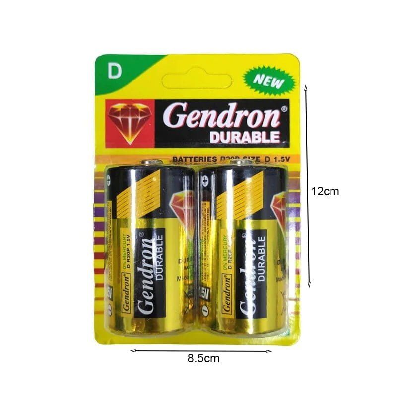 Gendron Μπαταρία D 1.5V R20P 2τμχ - Durable battery