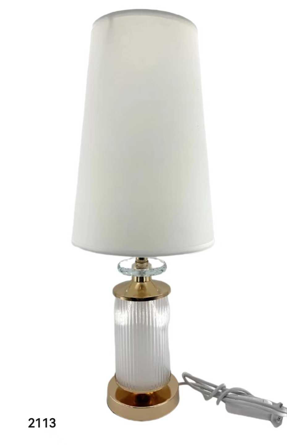 Επιτραπέζιο φωτιστικό - Πορτατίφ - 2113 - 113231 - Gold/Beige
