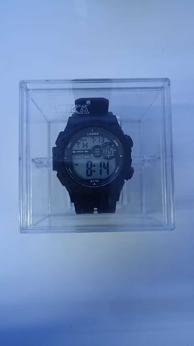 Ψηφιακό ρολόι χειρός - WF159 - Lasika - 115152 - Black/Black
