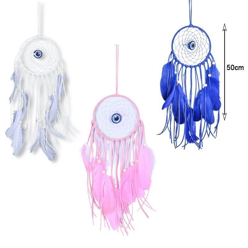 Κρεμαστό διακοσμητικό ονειροπαγίδα 50cm - Hanging decoration dreamcatcher