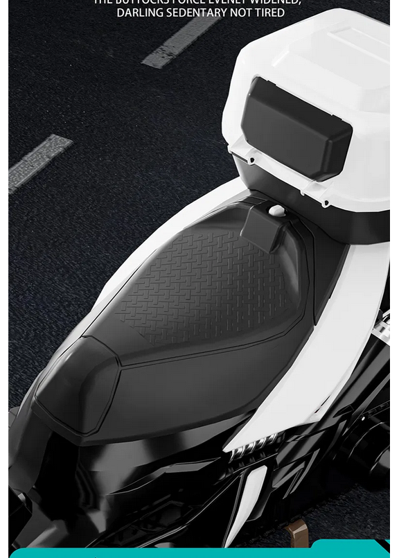 Παιδικό ηλεκτροκίνητο τρίκυκλο scooter - YH-029 - 101151 - White