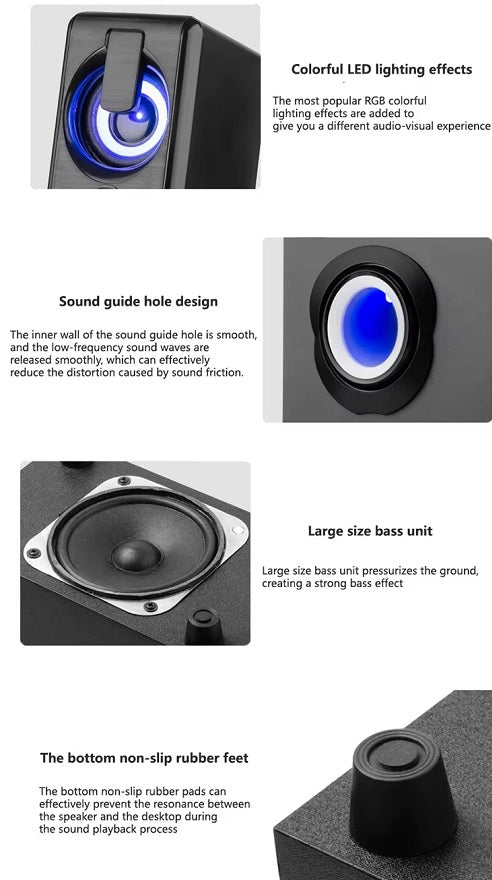 Ηχεία πολυμέσων με Woofer - E-1064 - 004059