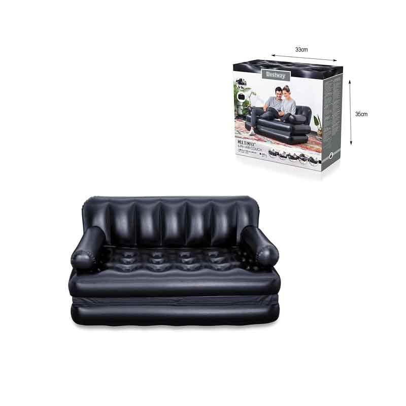 Bestway Διπλός πολυλειτουργικός φουσκωτός καναπές 1.88mx1.52mx64cm - Air Couch