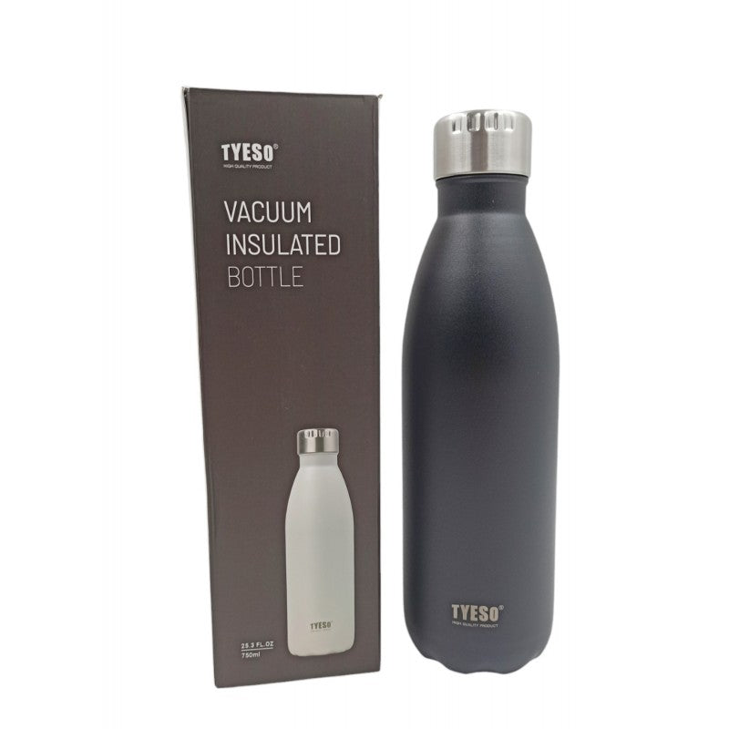 ΑΝΟΞΕΙΔΩΤΟ ΜΠΟΥΚΑΛΙ ΘΕΡΜΟΣ 750ml ΜΑΥΡΟ TS-8842 HOBBY > ΚΑΜΠΙΝΓΚ