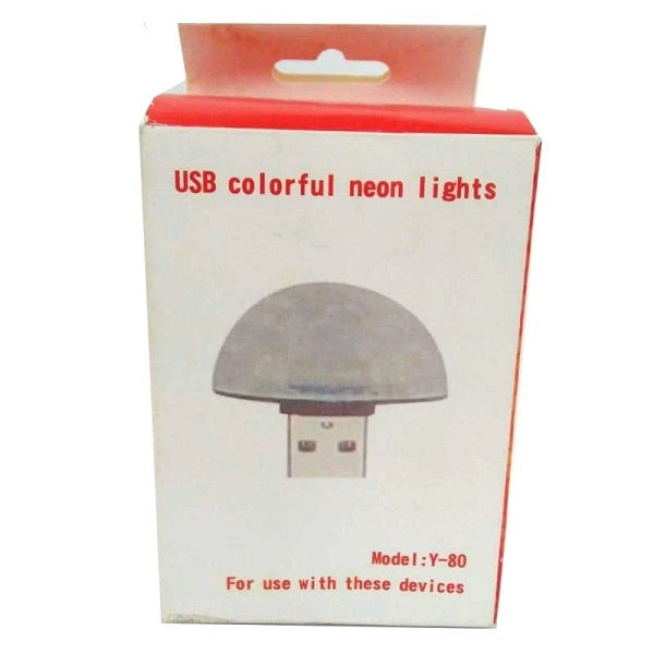 Φωτάκι φωτορυθμικό USB LED πολύχρωμο - Y-80 - 759611