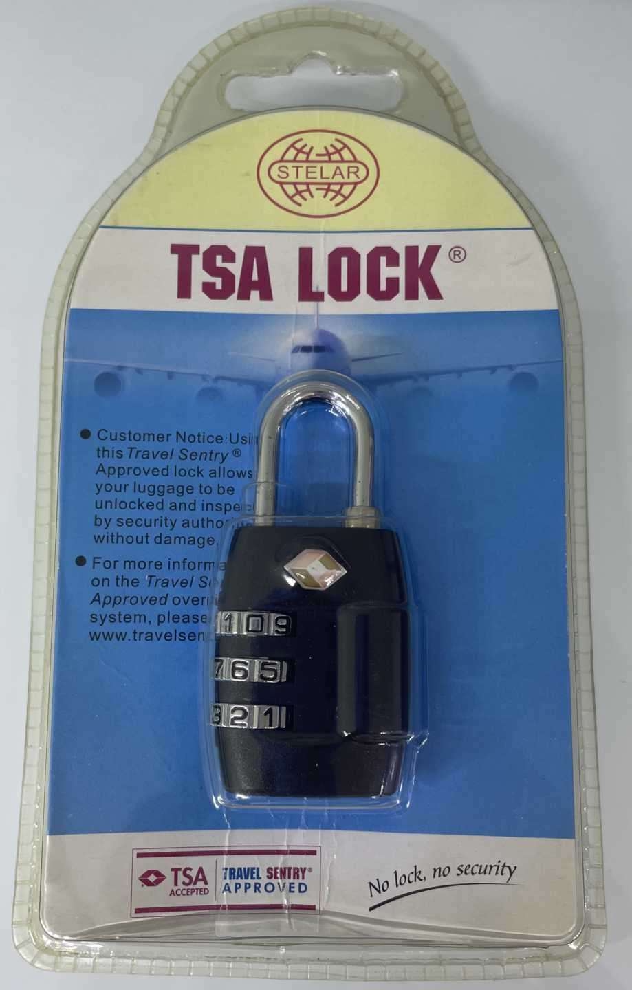 Λουκέτο ασφαλείας με κωδικό - TSA335 - 587018