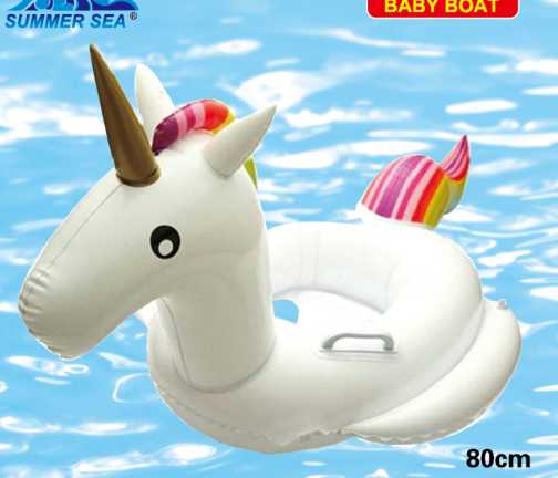 Φουσκωτό σωσίβιο Unicorn με κάθισμα - 80cm - 150762